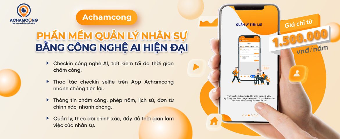 Phần mềm Achamcong